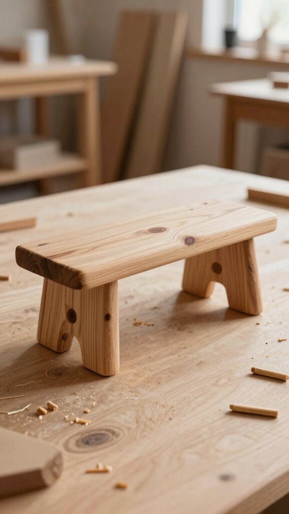scrap 2x4 toddler bench