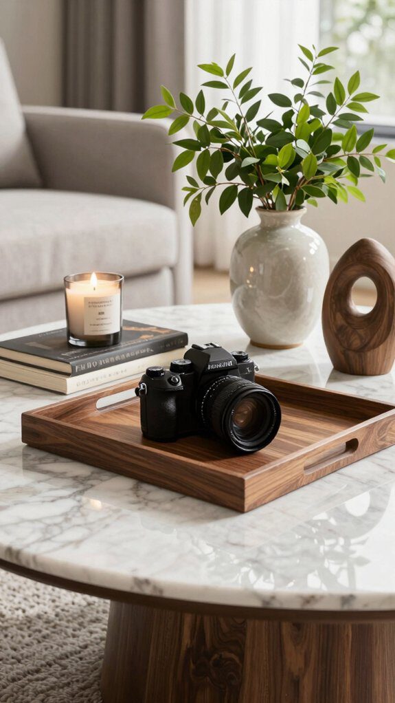 simple movable luxe and warm tray