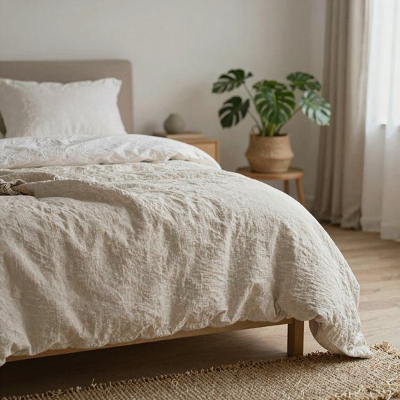 soft bedding for calm