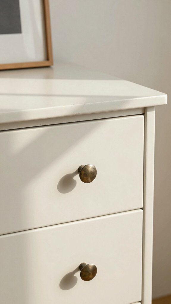 thoroughly clean and sand furniture