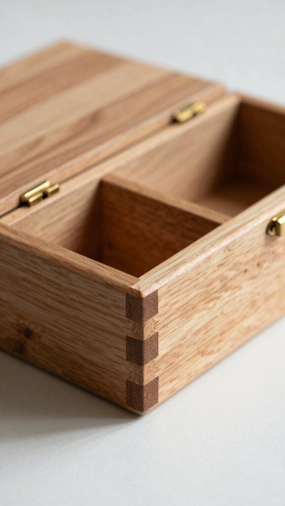 wooden jewelry holder with engraving