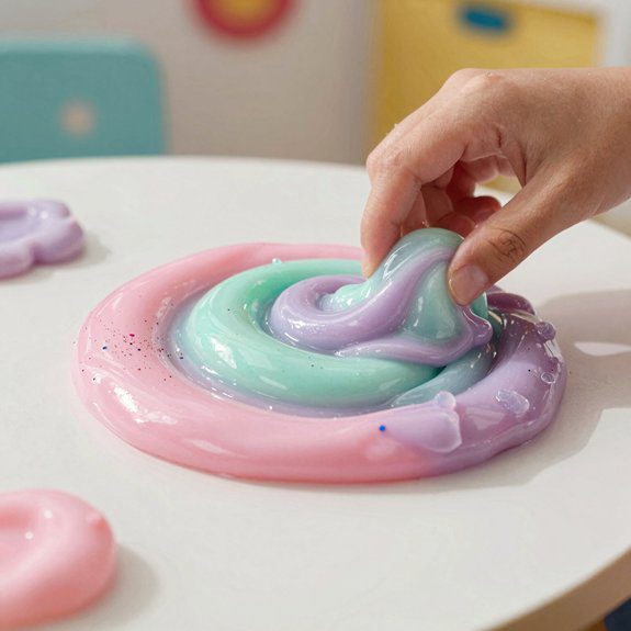 borax free slime with contact lens solution