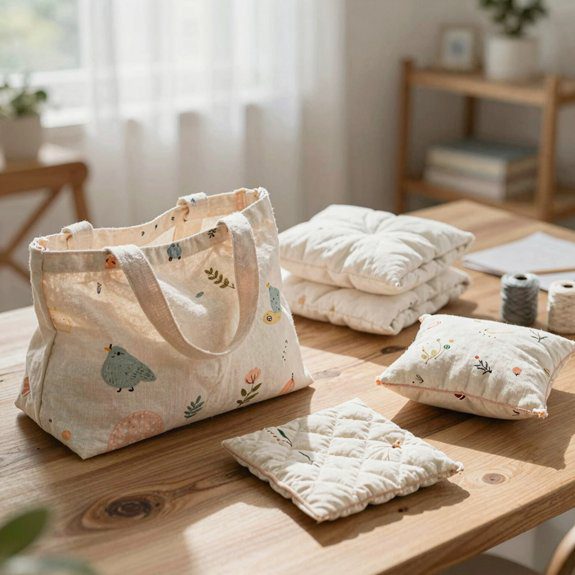 first time mini zipper pouches