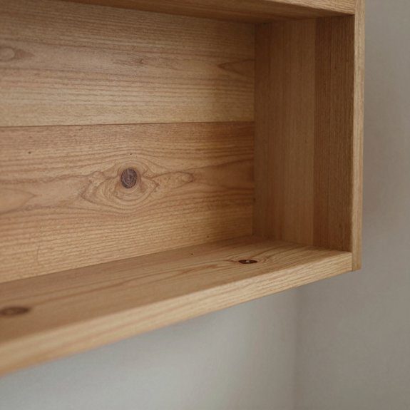 floating wall cleat shelf