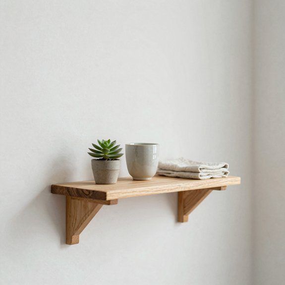 small rope hanging shelf
