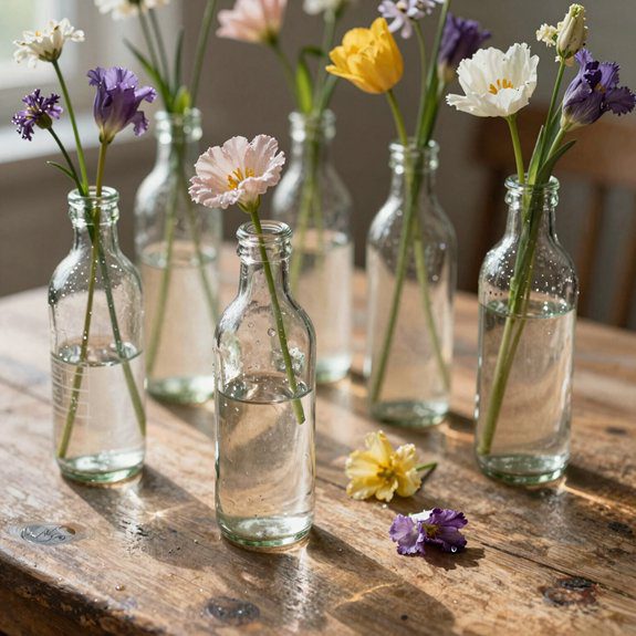 thrifted bottle vase rotation