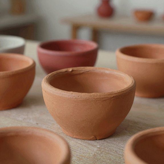 warm earthy terracotta minimalist look