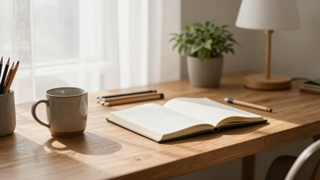 aesthetic study table inspiration