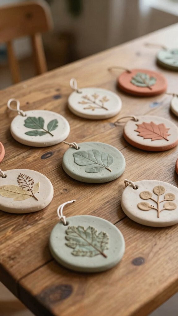 air dry clay house ornaments