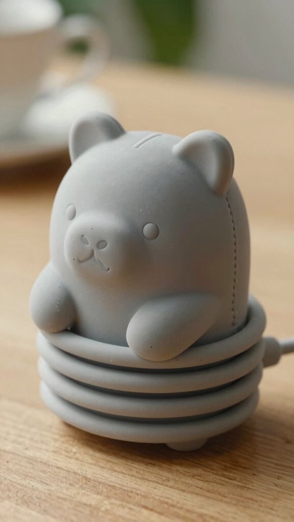 animal shaped cord strain relief