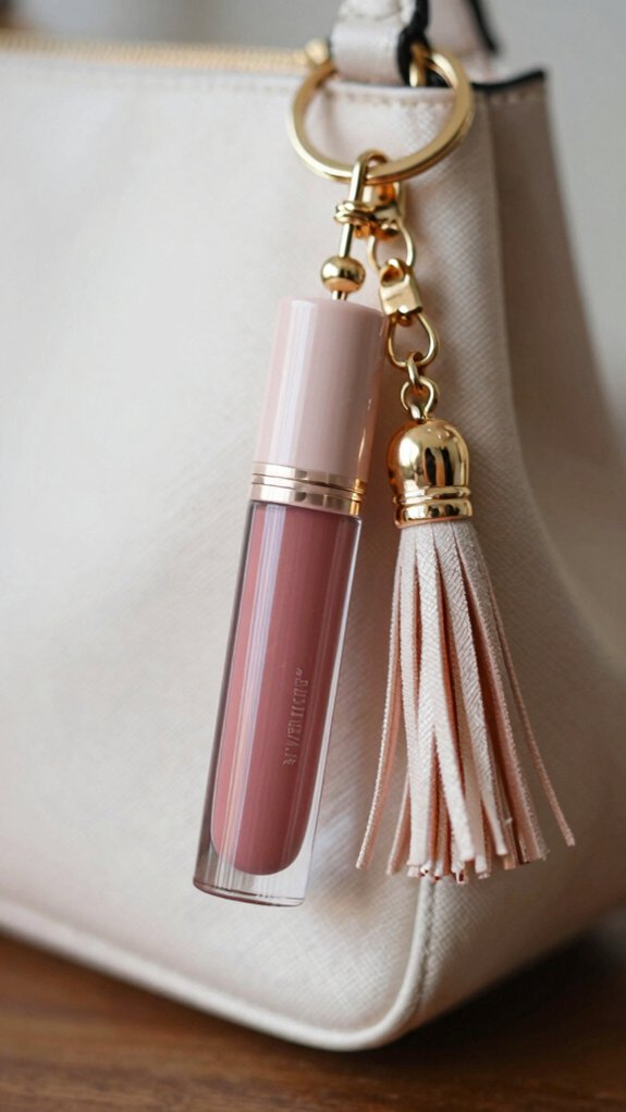 bag lip gloss keychain hack