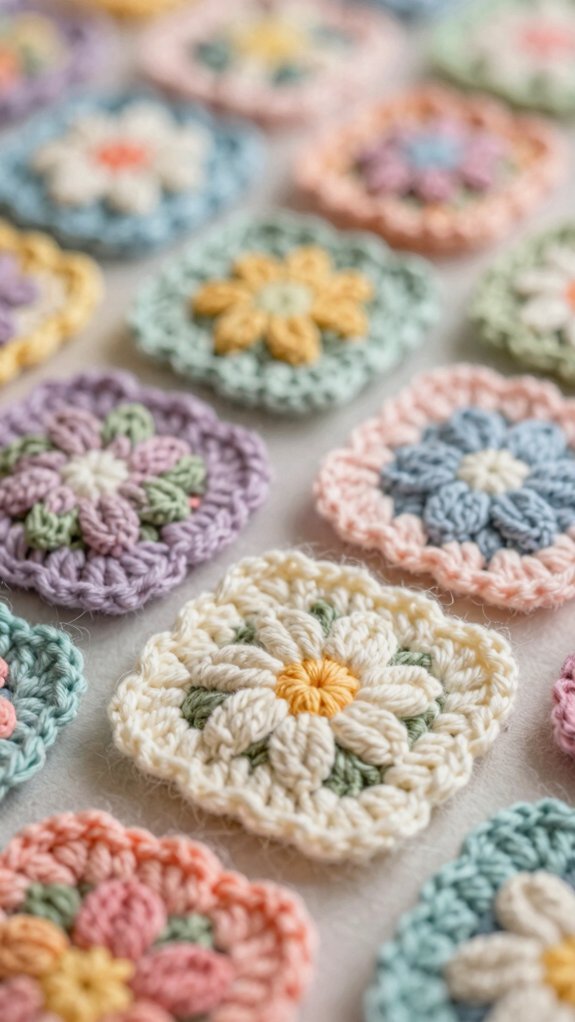 begin with daisy granny square