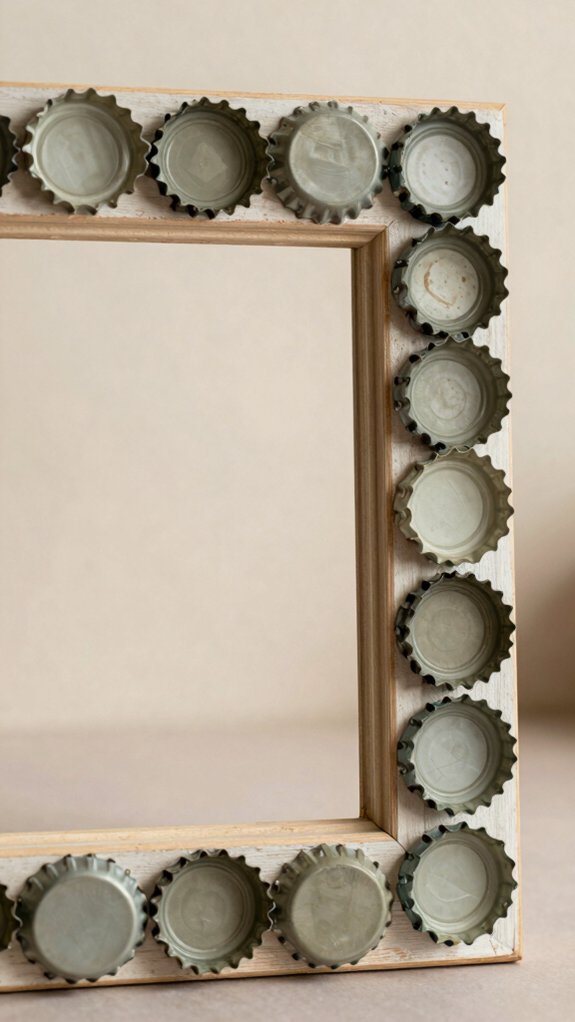 bottle cap frame glow up