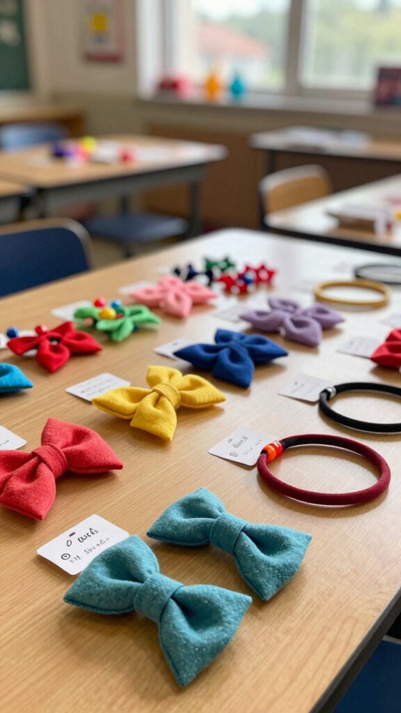 bright market day hair picks