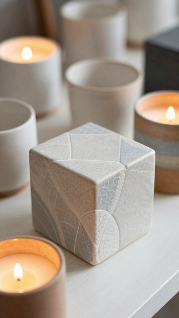 candle safe themed geometric motifs