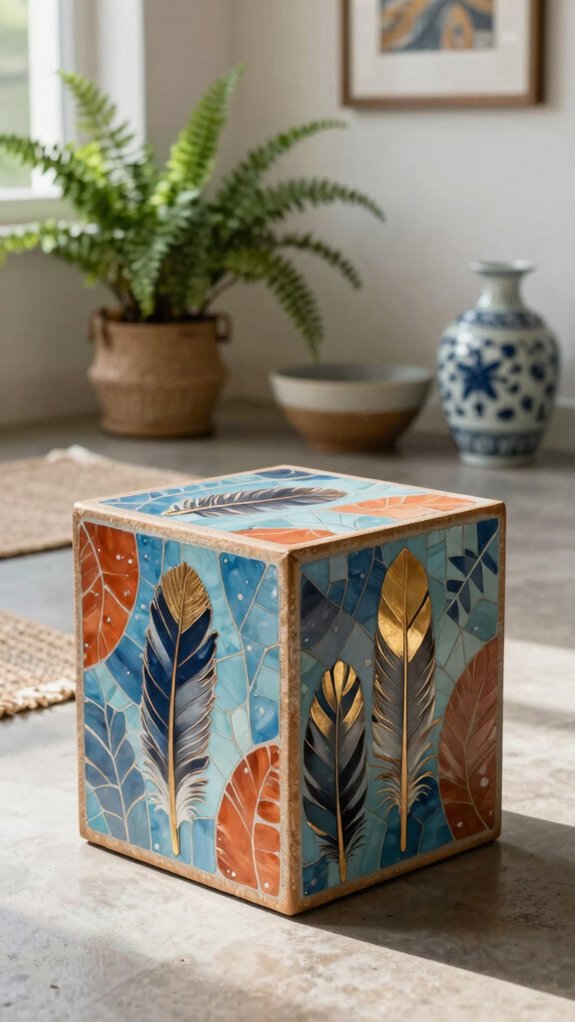 charger cube entryway theme