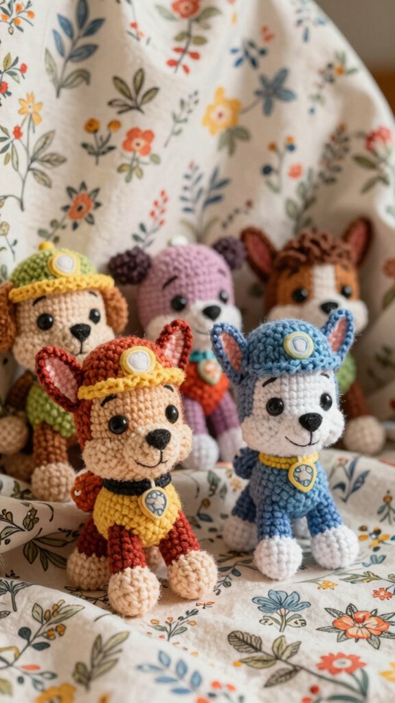 city sparkle liberty amigurumi buddy
