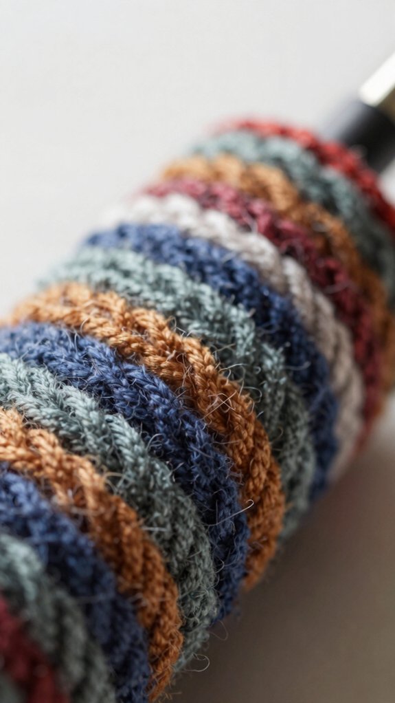 cozy yarn cable fray cover