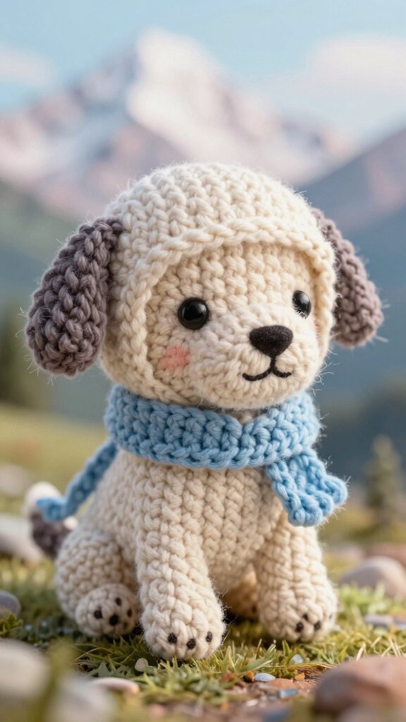 crochet mini everest amigurumi