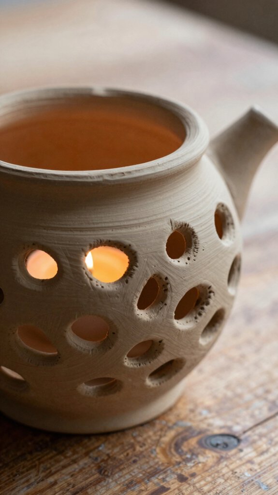 cut out tealight cup details