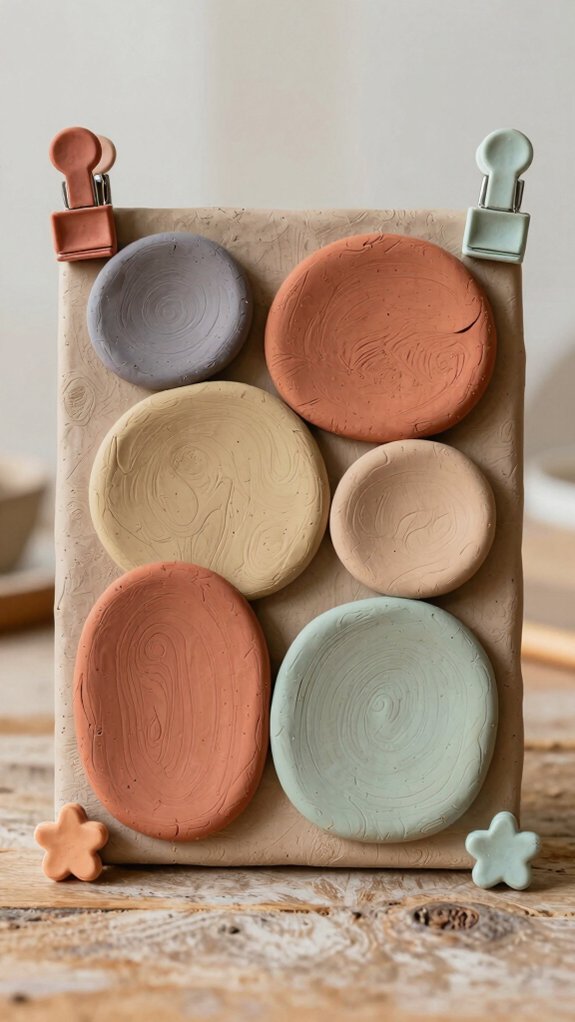 diy decorative clay photo clips