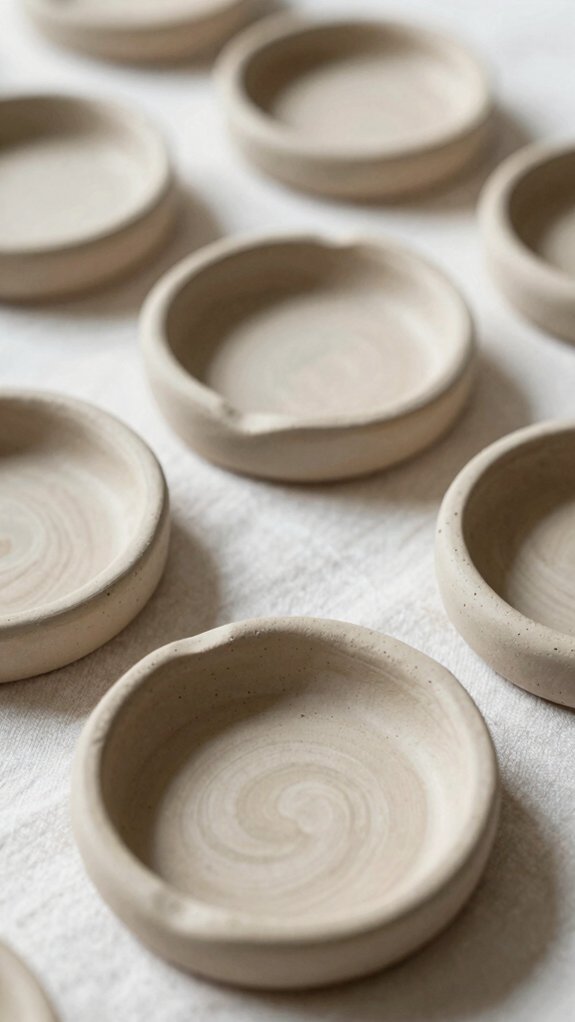 easy air dry clay ring dish