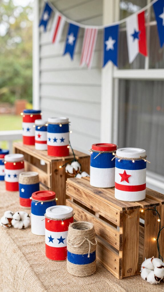 fourth of july porch d cor