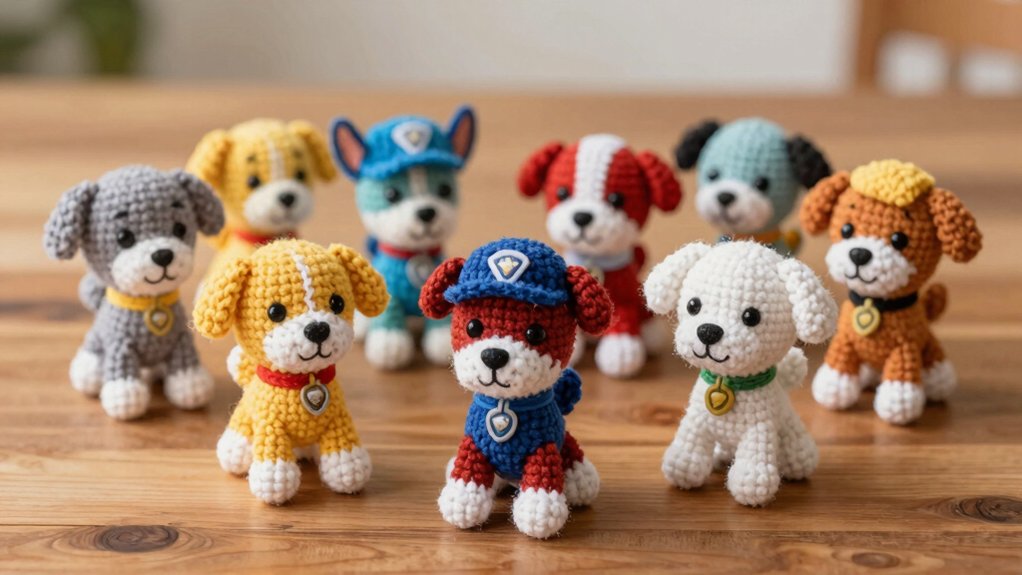 free paw patrol crochet patterns