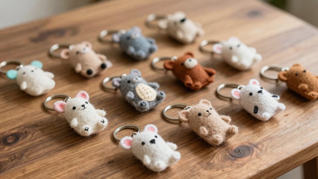 homemade adorable keychains tutorial