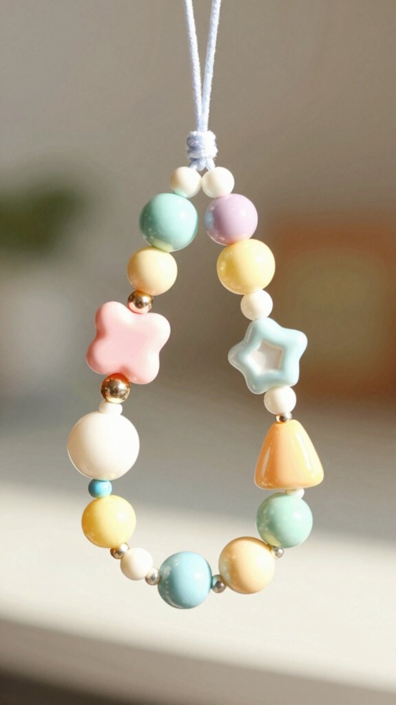 letter bead phone charm kit