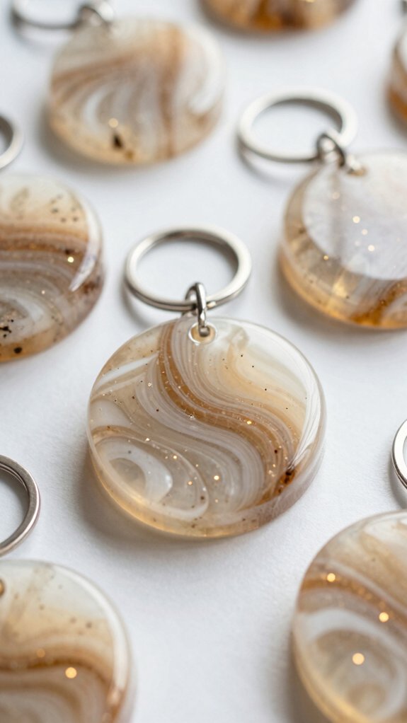 match resin keychain sets