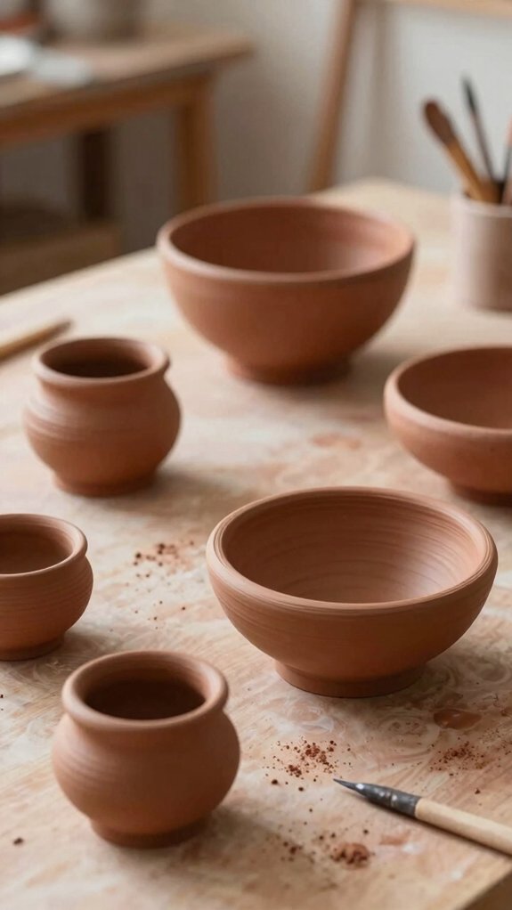 pinch pot to slab cup