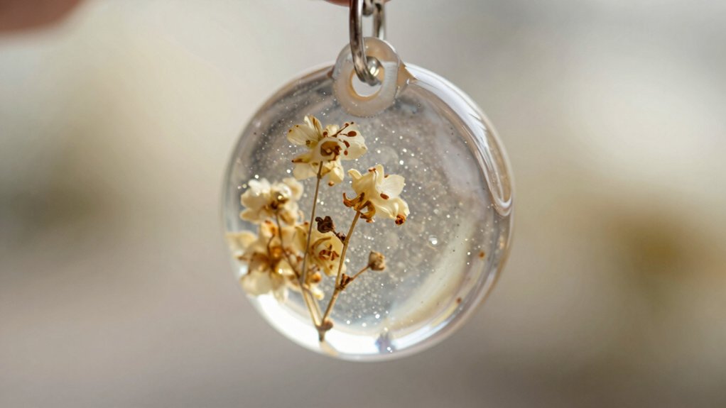 professional resin keychain finish