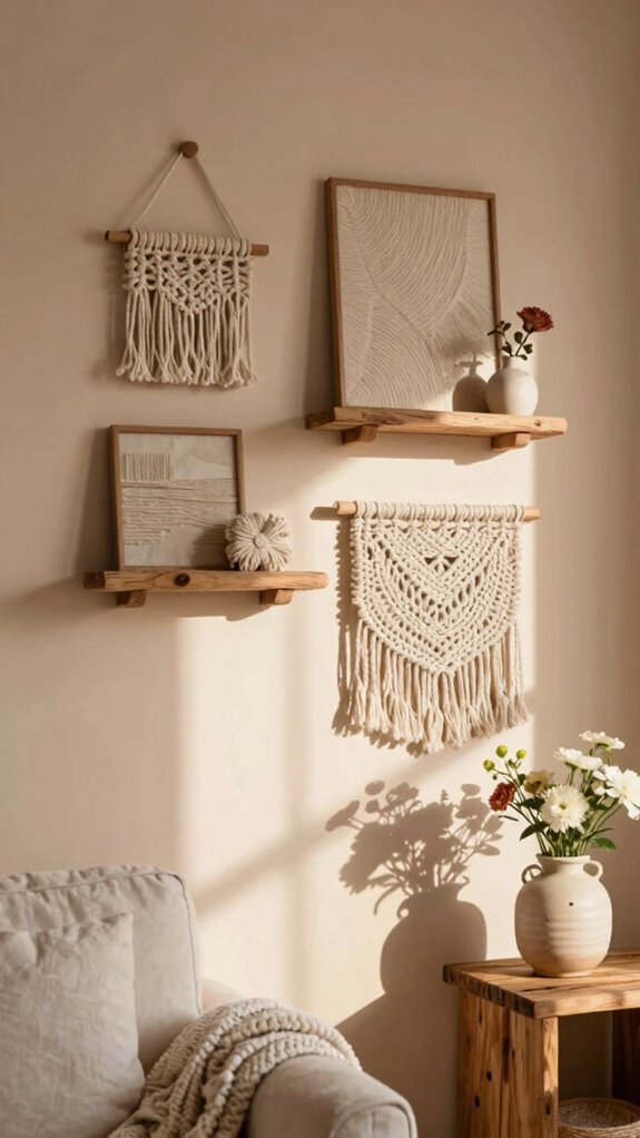 renter friendly cozy accent wall