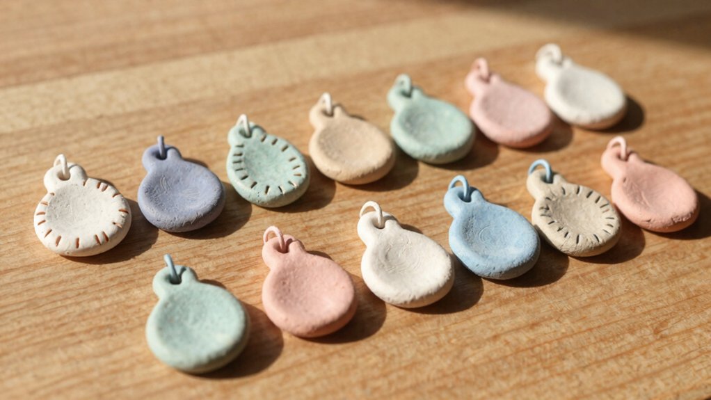 repeatable air dry clay charms