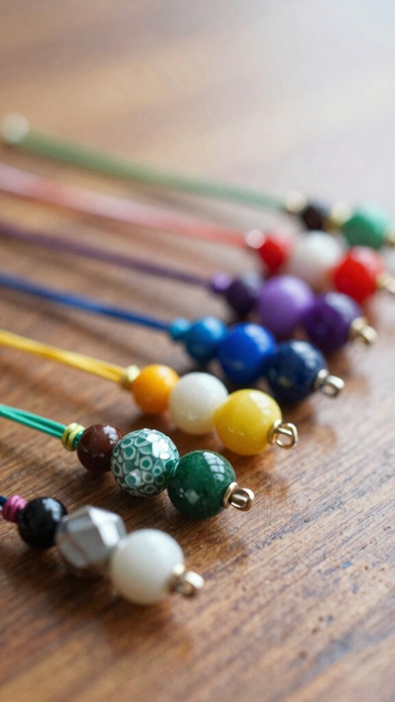 reusable bead wine glass labels