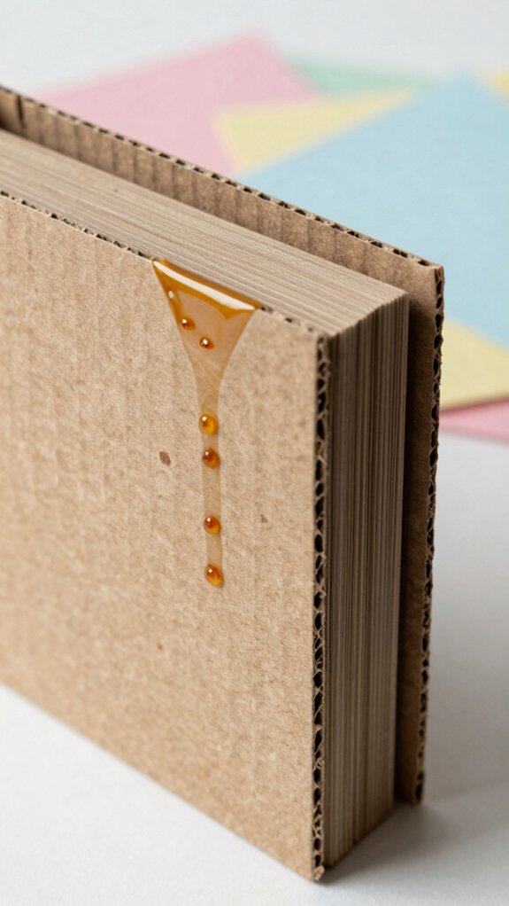 sturdy corrugated cardboard magazine tray