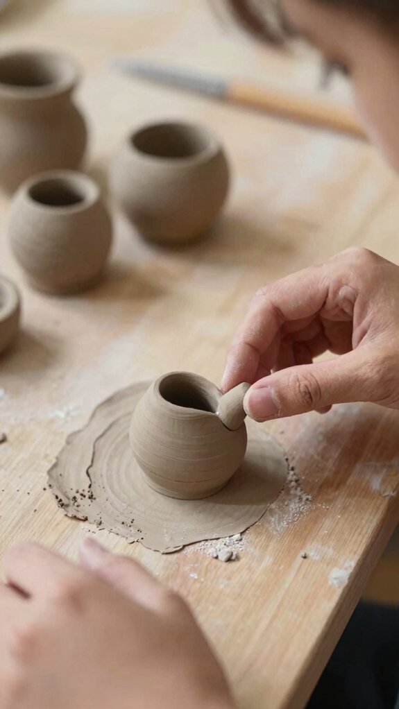 tiny pinch pot whistle body