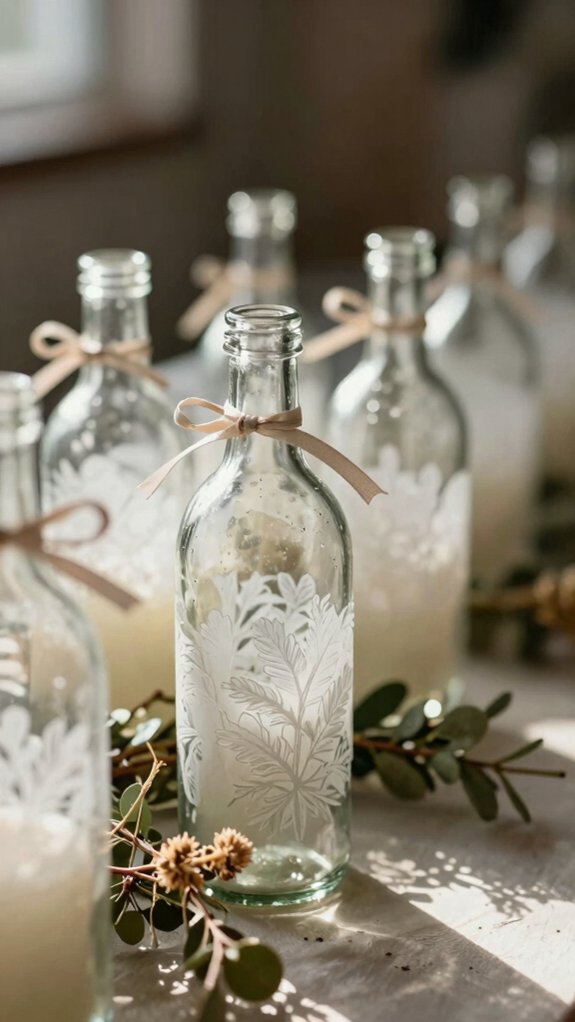 upcycled jam jar seasonal centerpieces