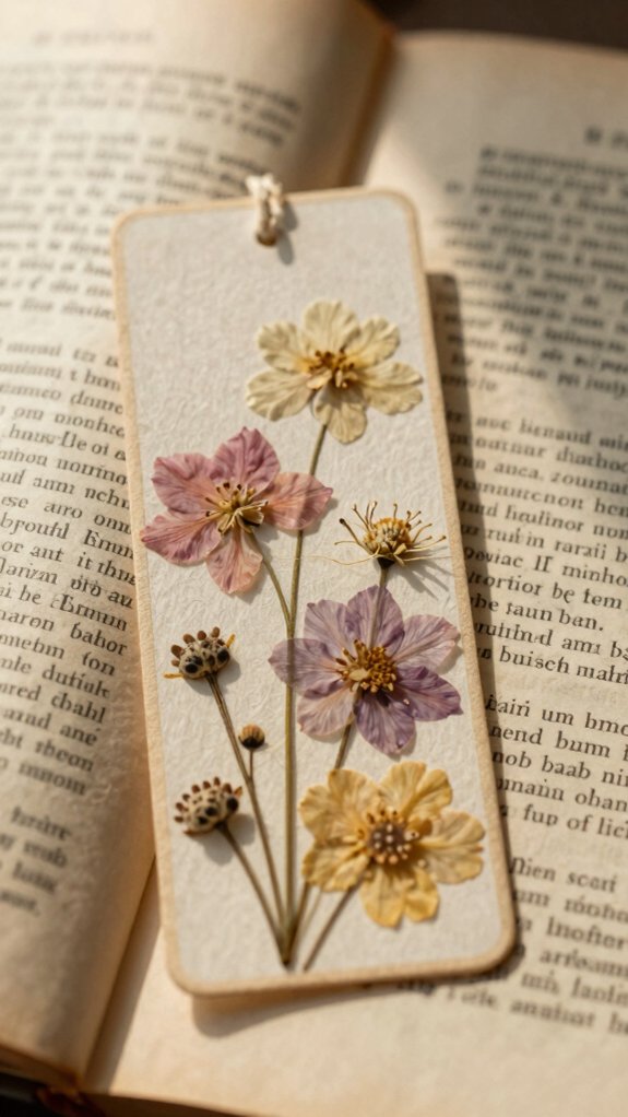 vintage aged book page charm