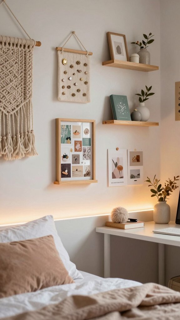 warm led corner glow up