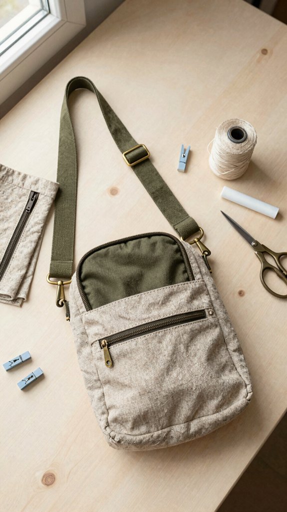 adjustable crossbody sling bag