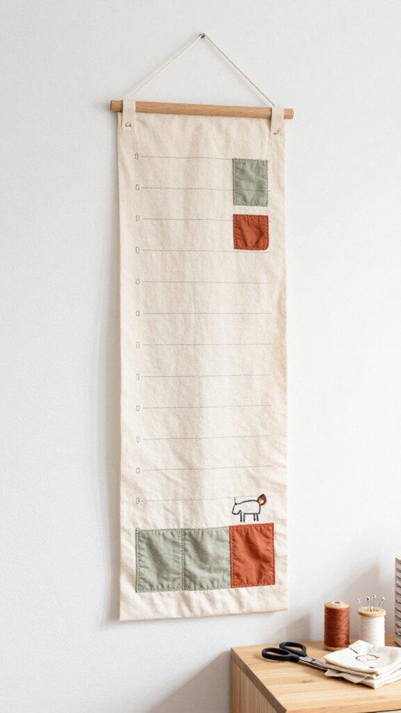 adjustable felt height marker strip