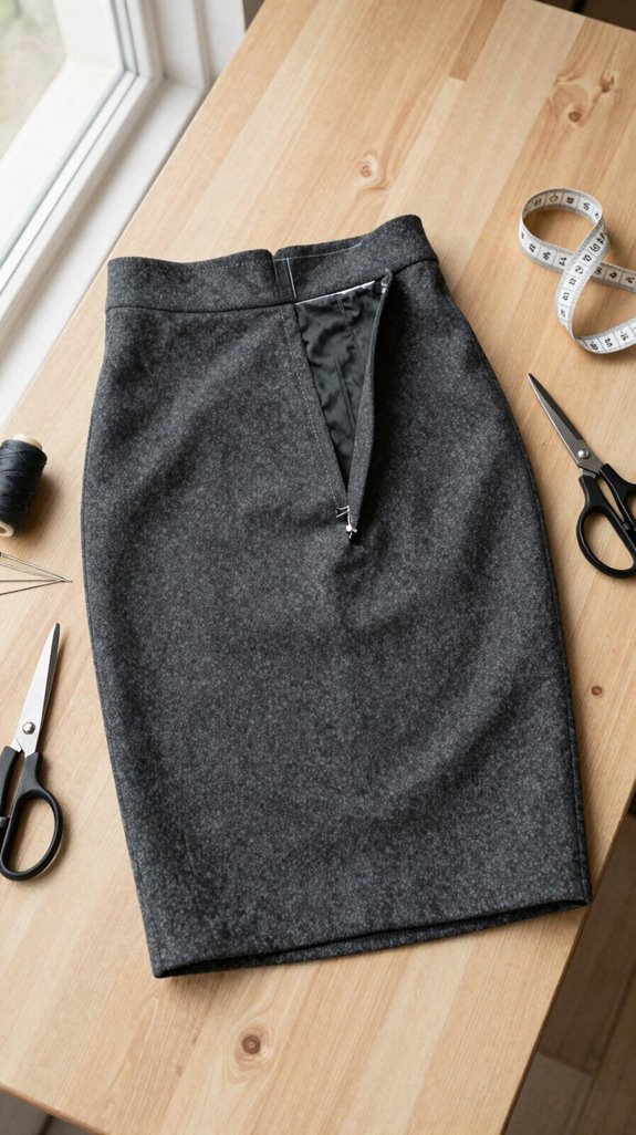 balanced skirt waist adjustments