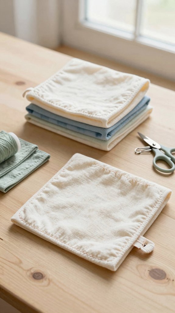 beginner baby washcloth set