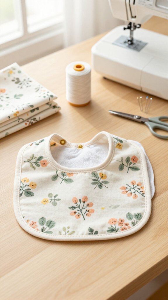 beginner bibs with waterproof lining