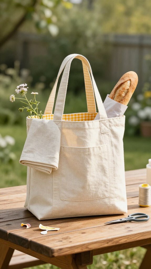 beginner friendly picnic tote