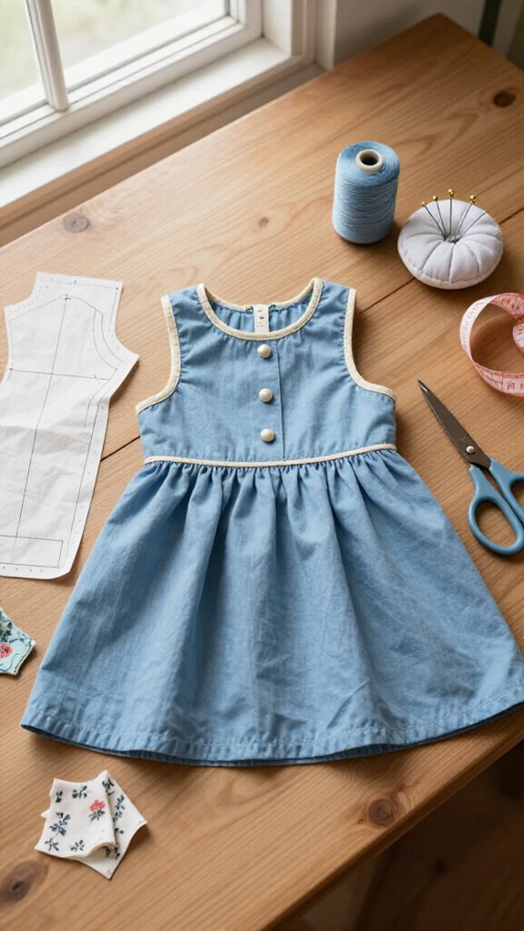 beginner friendly vintage baby sewing
