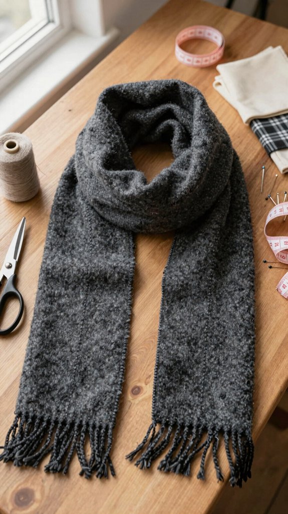 charity scarf guidelines check first