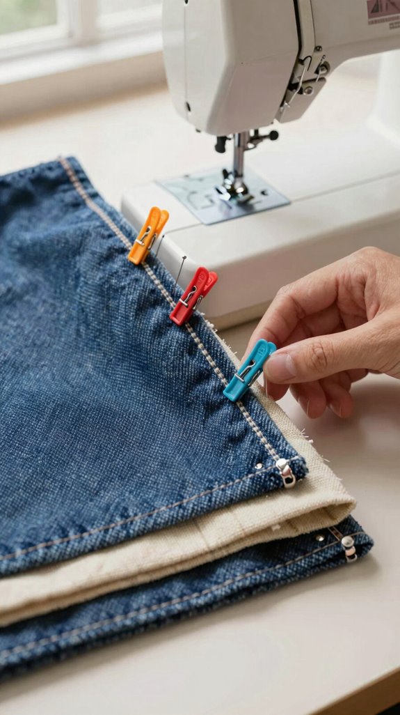 clip thick seams securely fast